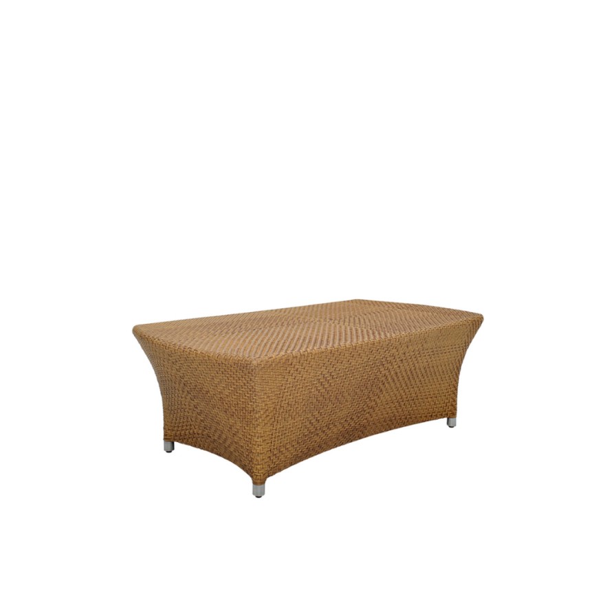 Hot Janus Janus Et Cie Amari Fully Woven Rectangular Cocktail Table 120