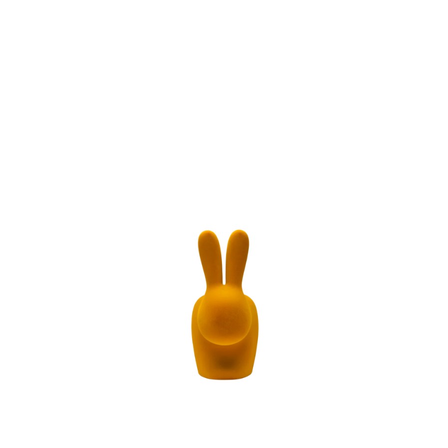 Online Qeeboo Qeeboo Rabbit Xs Bookend Velvet Finish